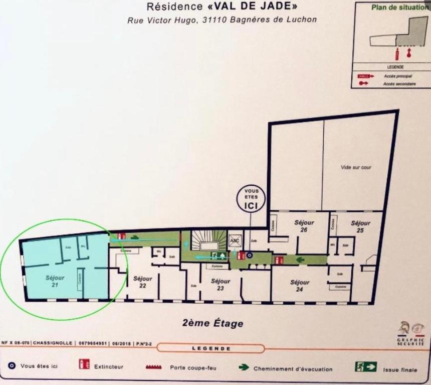 Bagneres De Luchon, Residence Val De Jade, Beau T3 Meuble, Plein Centre, Pour 4 Ou 6 Personnes Exterior photo